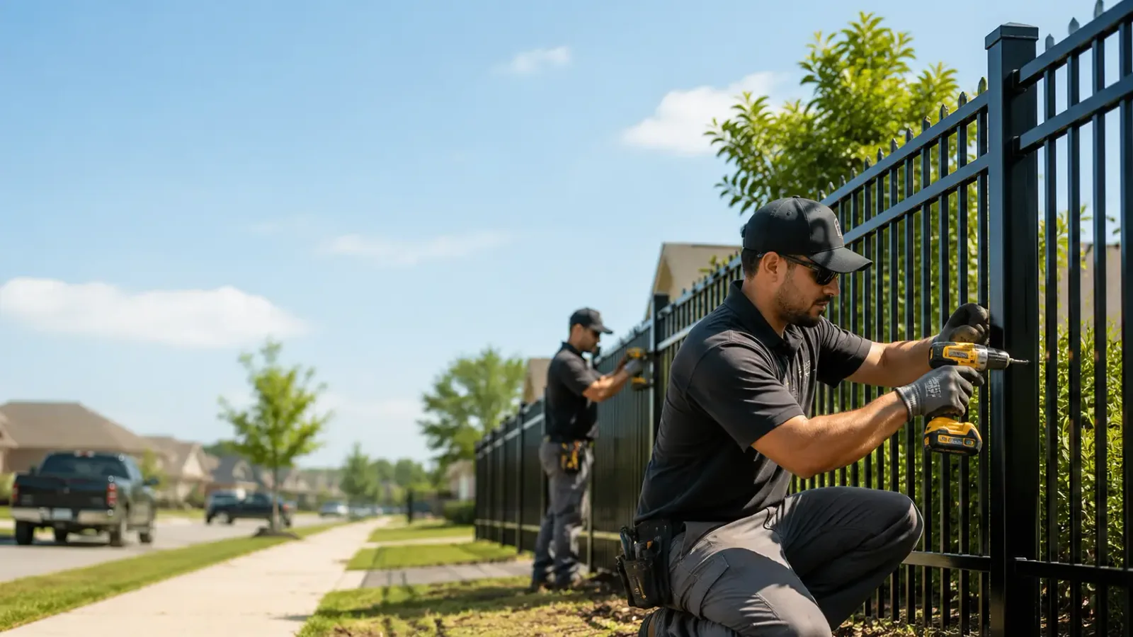 Metal Fence Installation in Nesbit, MS